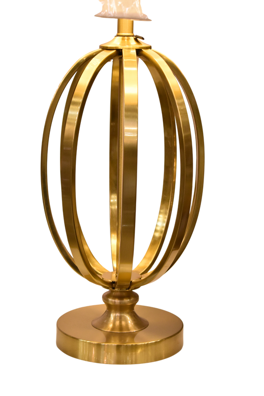 Majestic Glow Metal Table Lamp (Pair)