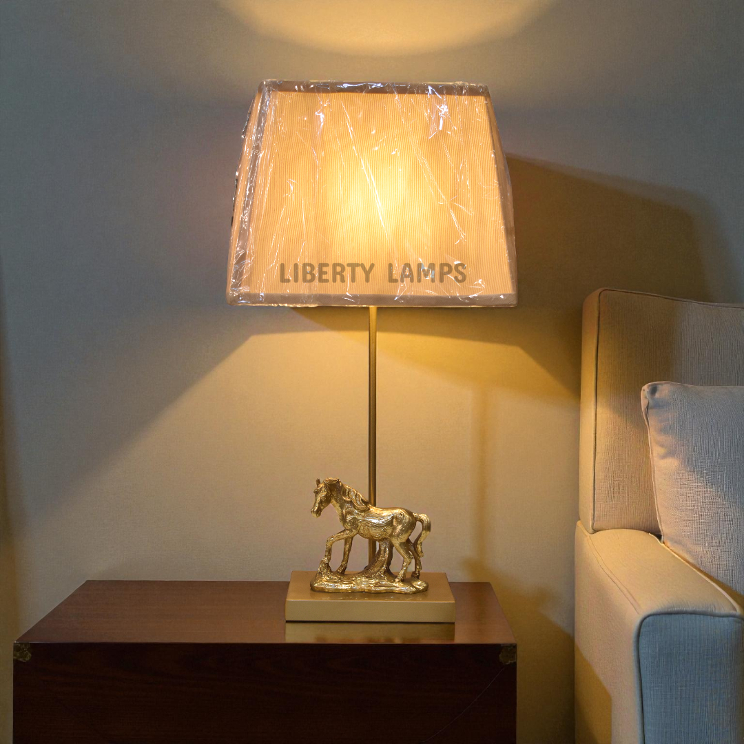 ✨ Horece Luxe Metal Table Lamp (Pair) ✨