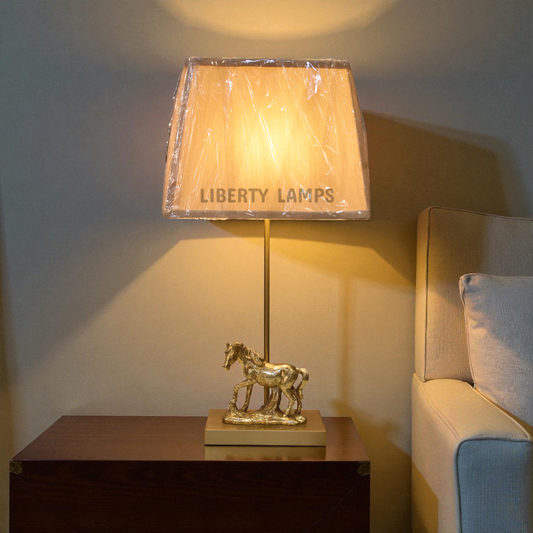 ✨ Horece Luxe Metal Table Lamp (Pair) ✨