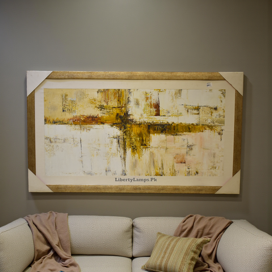 Abstract Oil Painting on Canvas (Single)