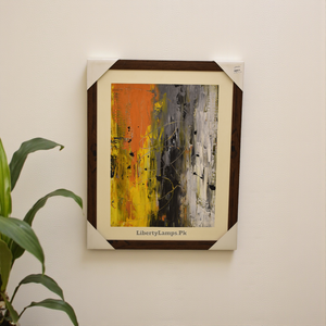 Abstract Oil Painting on Canvas (Single)