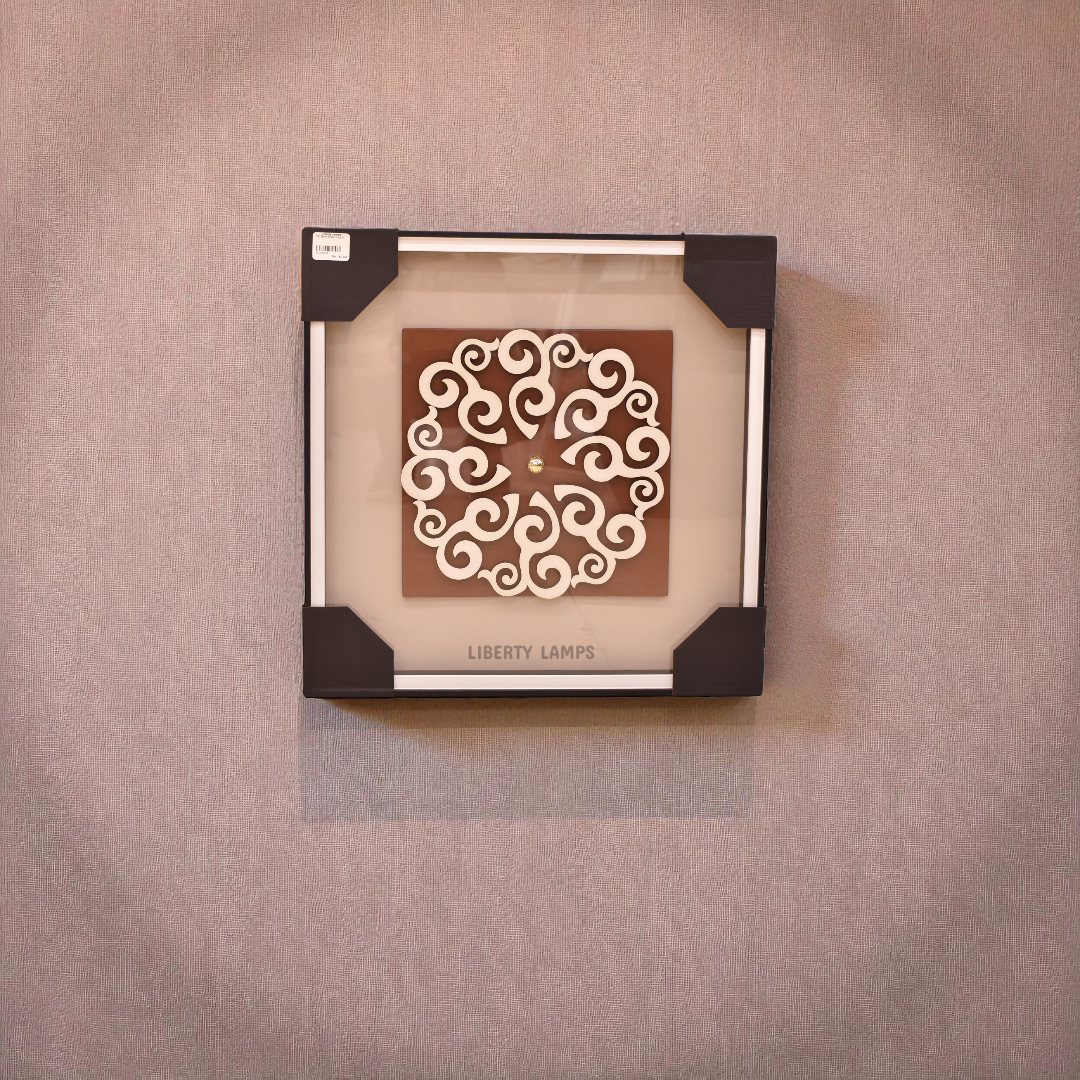 Serene Motion – 3D Framed Painting (Single)