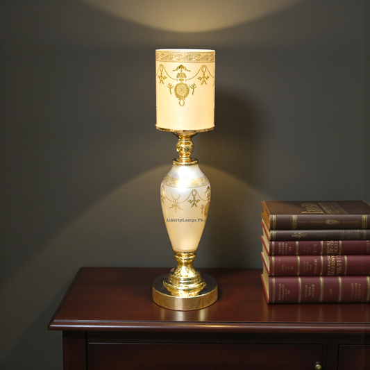 Printed Glass Candle Stand (Single)