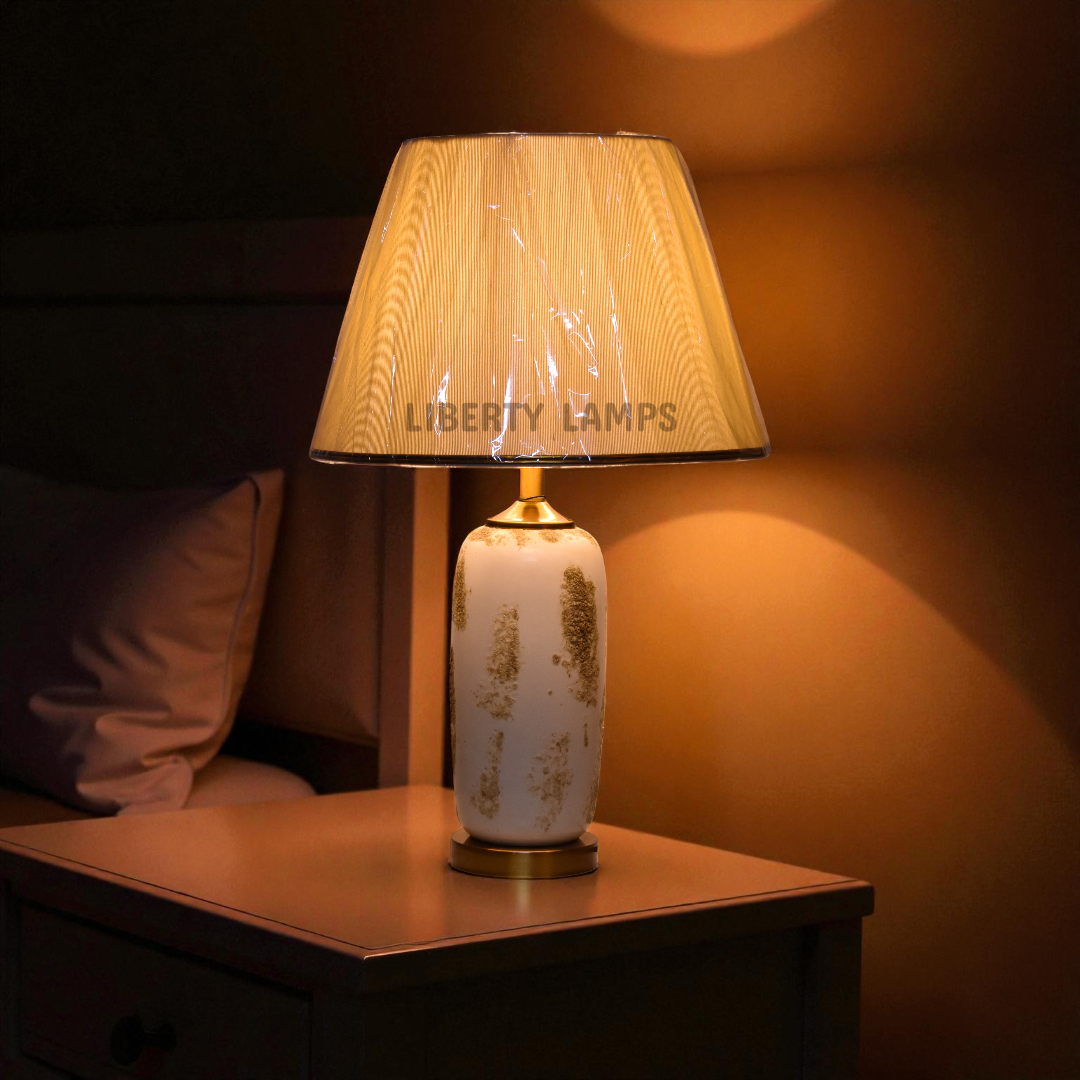 Rustic Glow Terracotta Table Lamp (Pair)