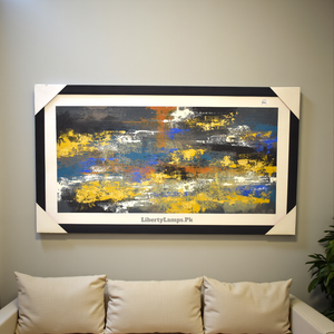 Abstract Oil Painting on Canvas (Single)