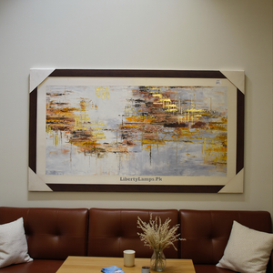 Abstract Oil Painting on Canvas (Single)