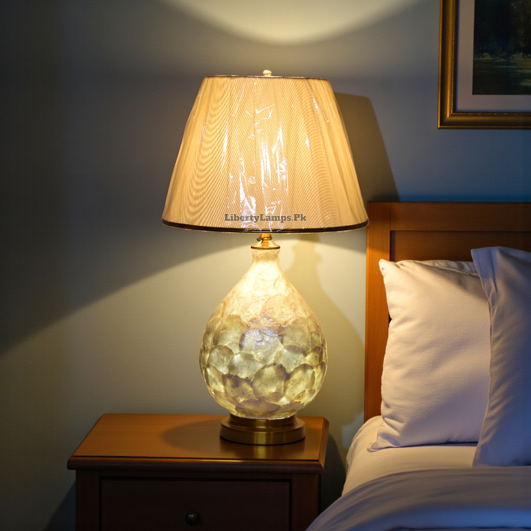Mother of Pearl Table Lamp (Pair)