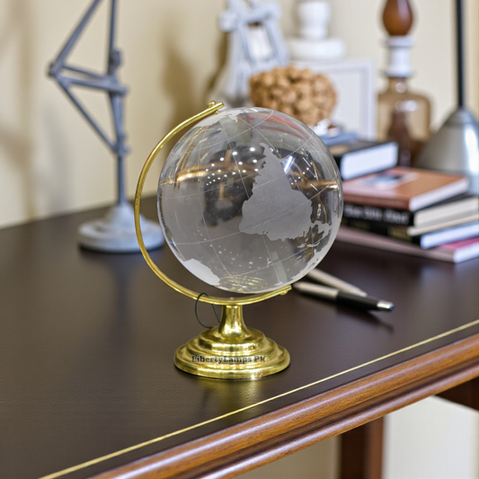 Radiant Crystal Globe Decoration Piece (Single)