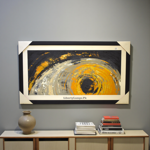 Abstract Oil Painting on Canvas (Single)