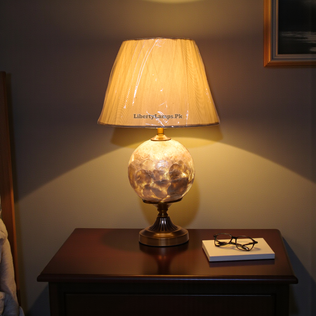 Mother of Pearl Table Lamp (Pair)