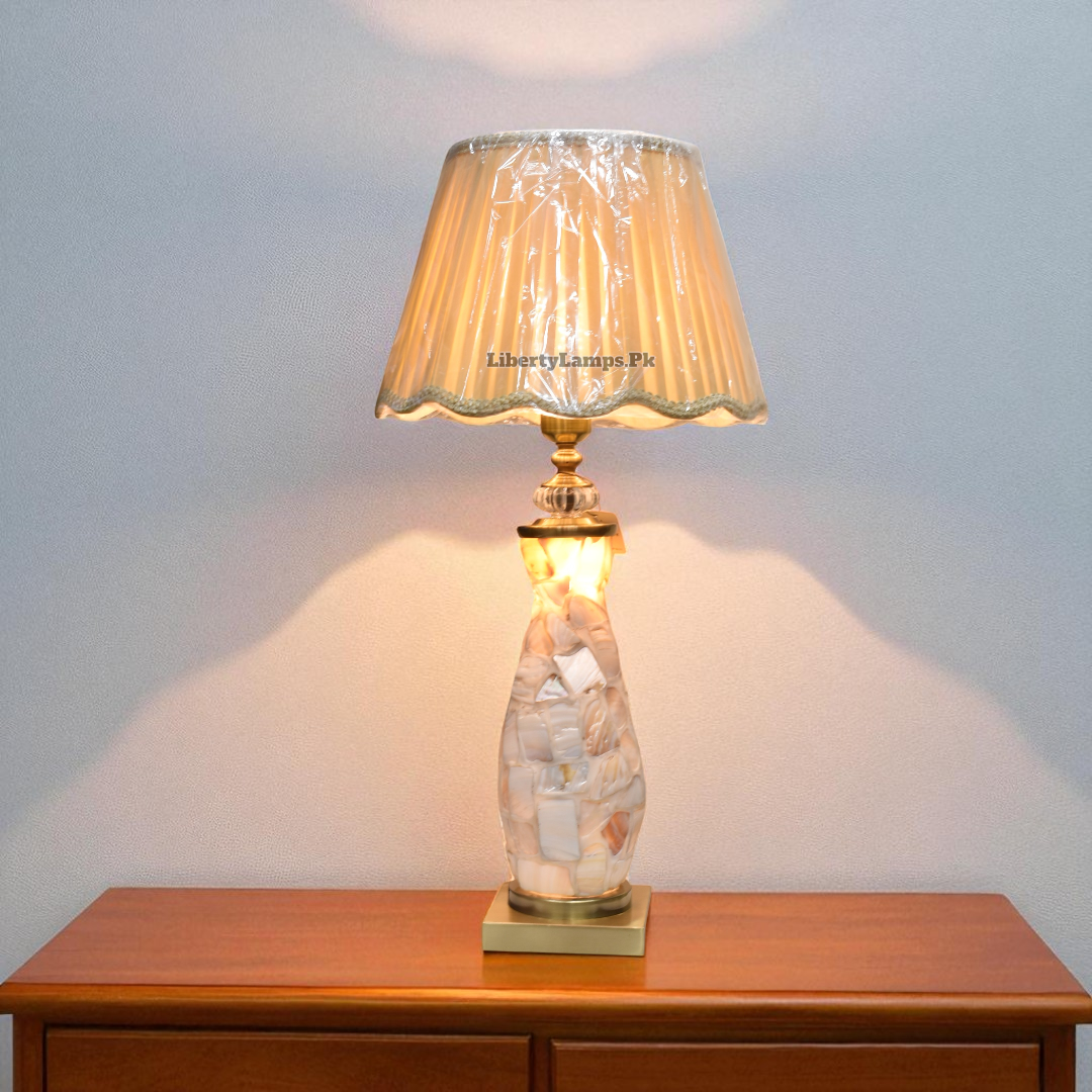 Mother of Pearl Radiance Double Light Table Lamp (Pair) ✨🌙💡