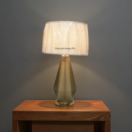 Majestic Glow Metal Table Lamp (Pair) ✨💡