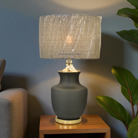 Crystal Glow Glass Table Lamp (Pair)