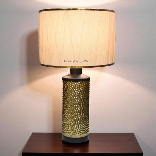 Hammered Elegance Metal Table Lamp (Pair) ⚒️✨💡