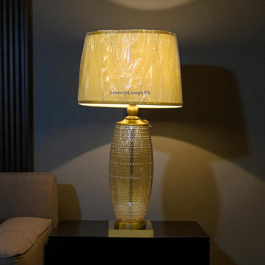 Classic Glass Table Lamp (Pair)