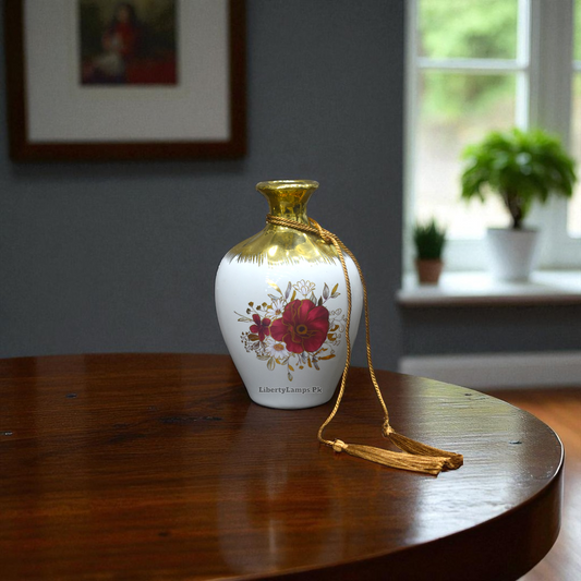 Elegant Ceramic Vase (Single) – Timeless Home Accent