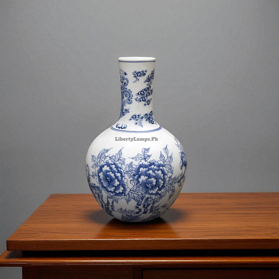 Blue Pottery Elegance Vase (Single) 💙🏺