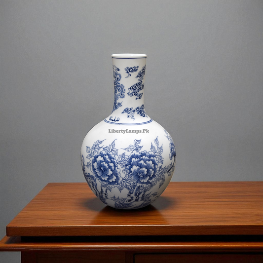 Blue Pottery Elegance Vase (Single) 💙🏺