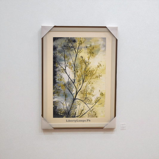 Serene Harmony Nature Oil Painting on Canvas (Single)