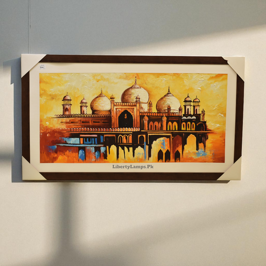 Royal Remains – Old Mahal Oil Painting (Single)