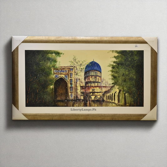Echoes of the Old City Oil Painting (Single)