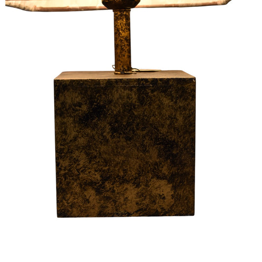 Timber Glow Wooden Table Lamp (Pair)