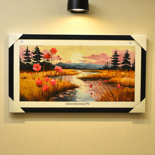 Heritage Horizon Cultural Landscape Painting (Single)