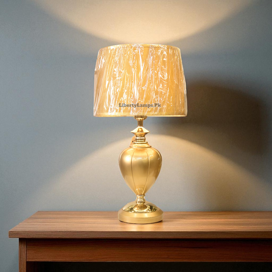 Lustrous Metal Glow Table Lamp (Pair) ✨🕯️