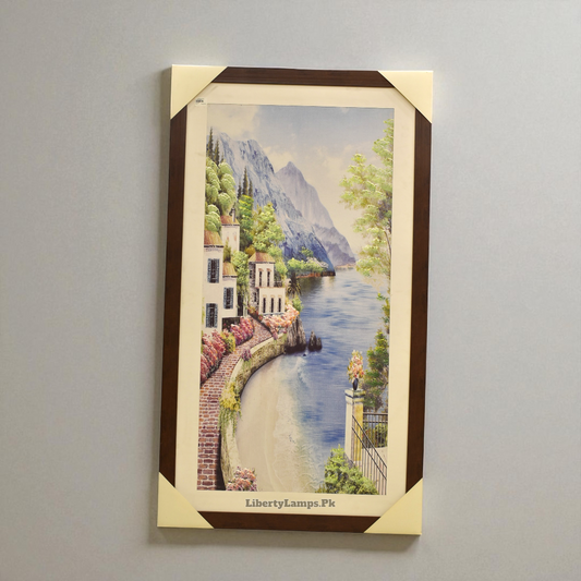 Nature Serenity Oil Painting on Canvas (Single)