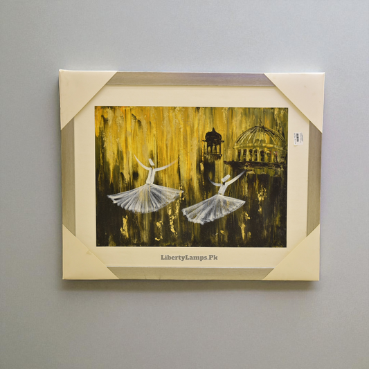 Mystic Sufi Oil Painting on Canvas (Single)