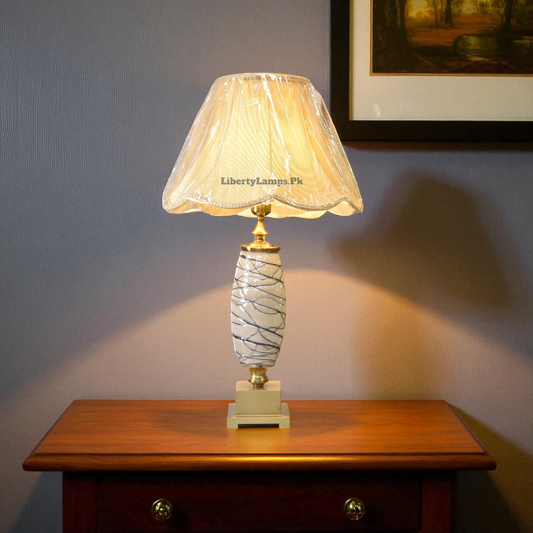 Radiant Glow Glass Table Lamp (Pair) ✨💎
