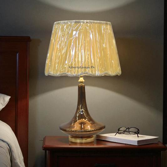 Opal Radiance Glass Table Lamp (Pair)