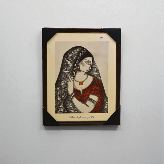 Timeless Figurative Oil Painting on Canvas (Single)