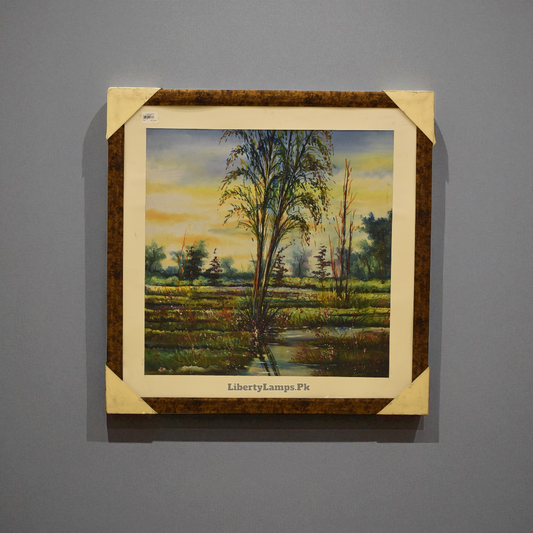 Tranquil Nature – Oil Painting on Canvas (Single) 🌿🎨