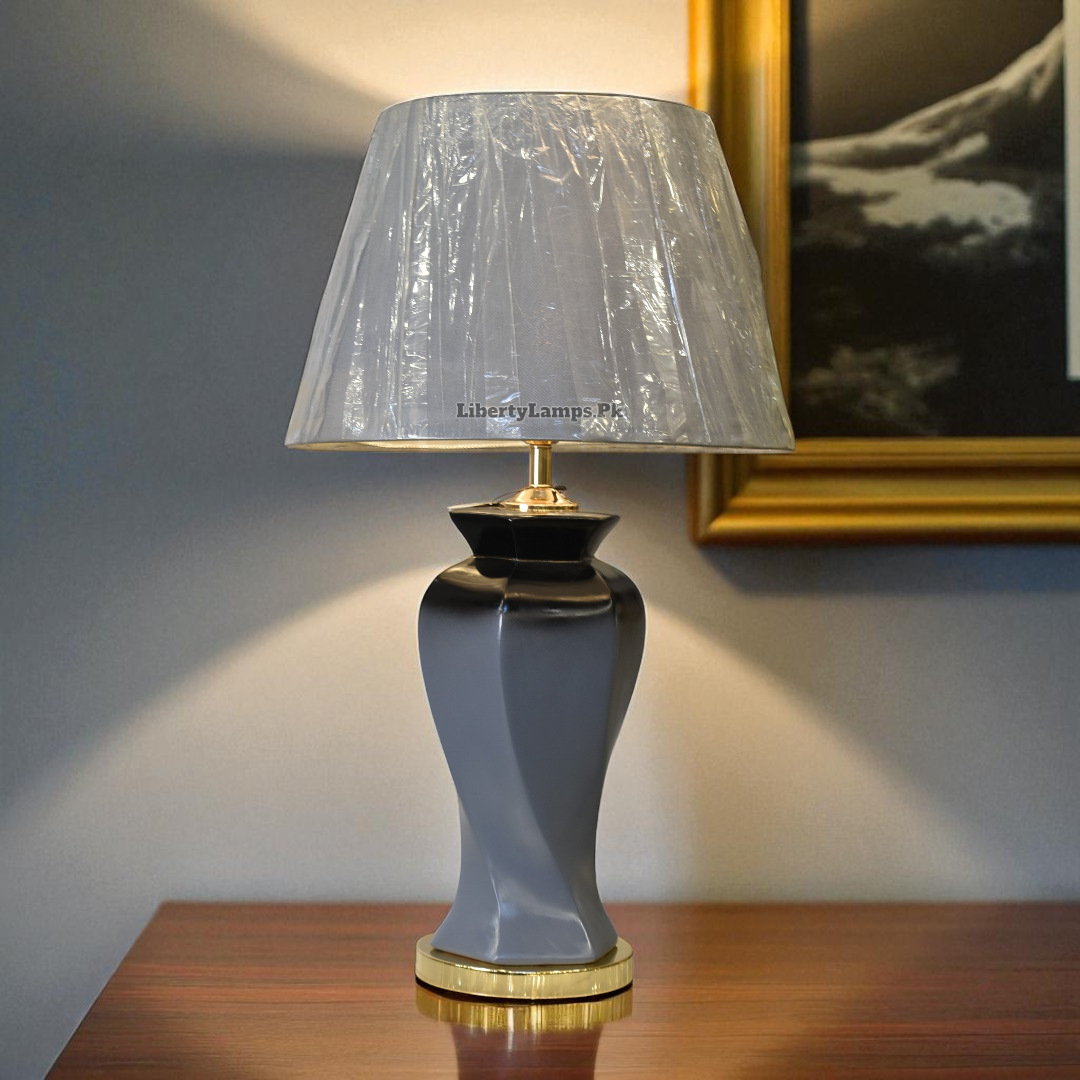 Imperial Glow Porcelain Table Lamp (Pair)