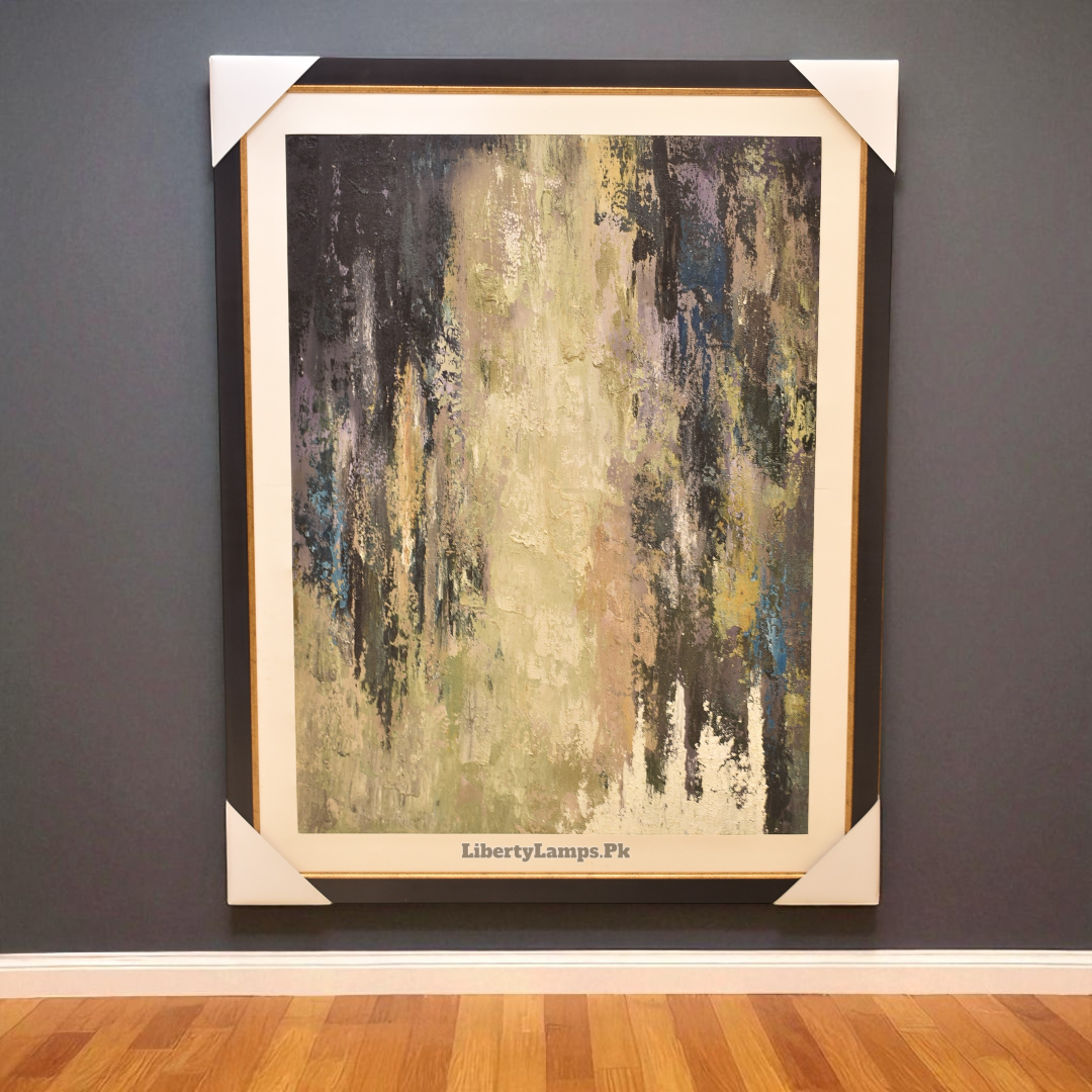 Ethereal Flow Abstract Oil Painting (Single) 🎨🌌