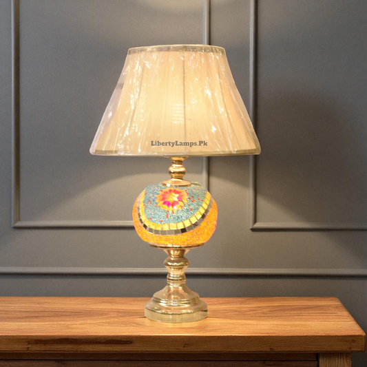 Radiant Turkish Mosaic Table Lamp (Pair) 🕌✨