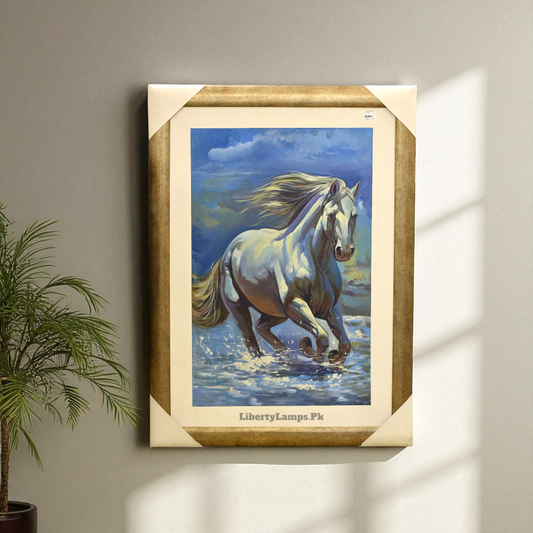 Gallop Majesty Horse Oil Painting (Single)