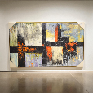 Abstract Oil Painting on Canvas (Single) 🌀🎨