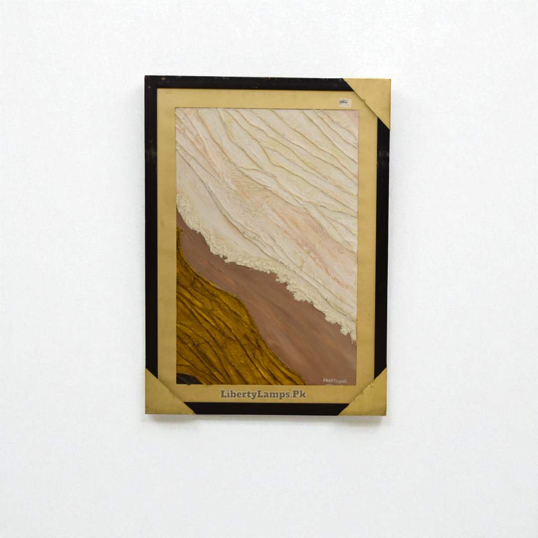 Silent Pulse Abstract Oil Painting (Single)