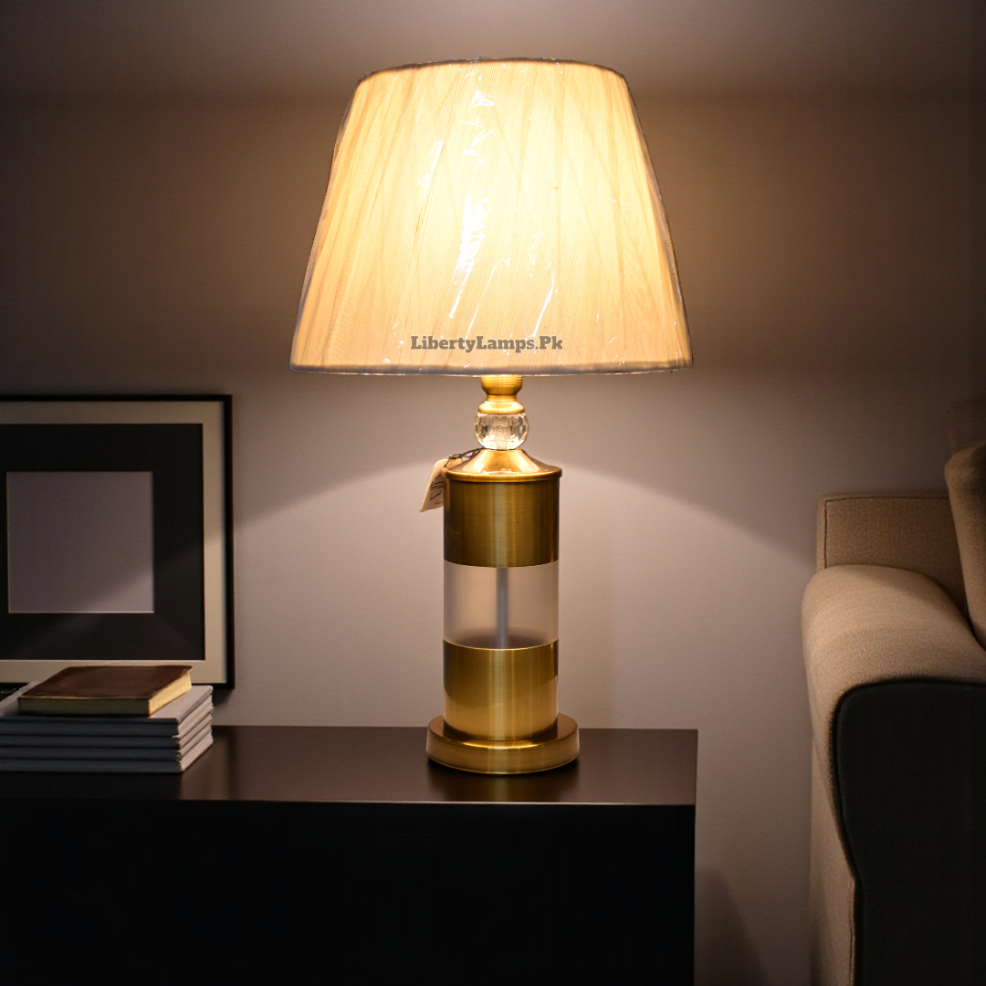 Urban Glow Metal Table Lamp (Pair)