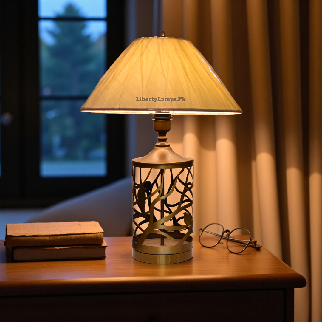 Nova Shine Metal Table Lamp (Pair)