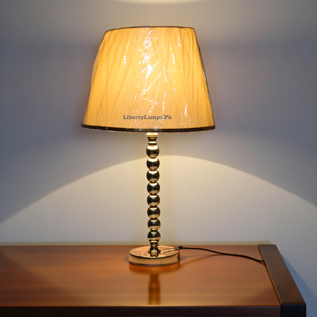 Steel Aura Metal Table Lamp (Pair)
