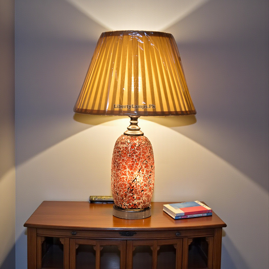 Mosaic Glow Double Light Table Lamp (Pair)