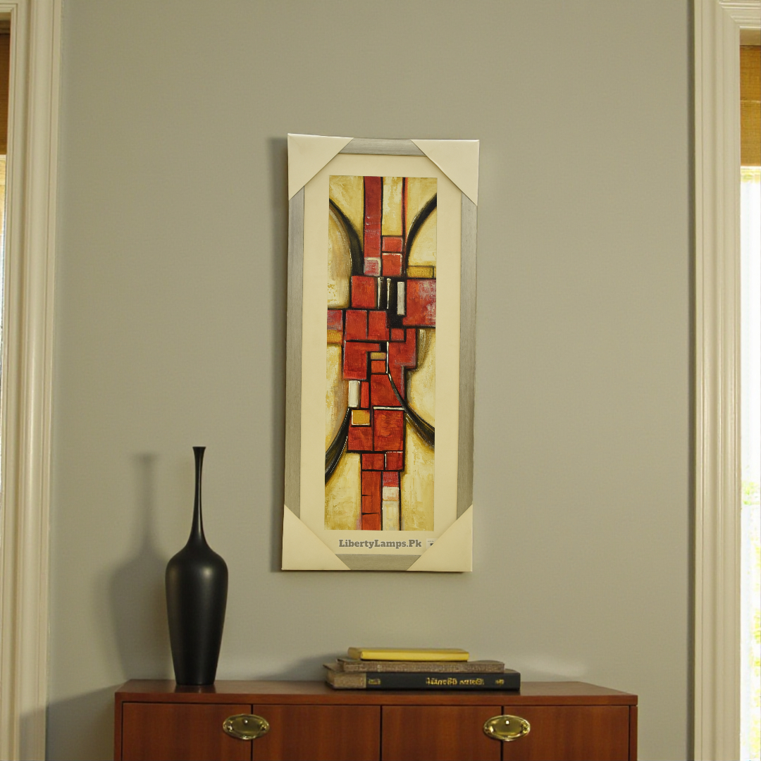 Ethereal Motion Abstract Oil Painting on Canvas (Single)