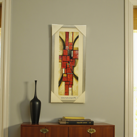 Ethereal Motion Abstract Oil Painting on Canvas (Single)