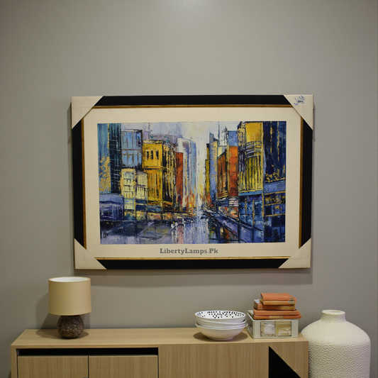 Abstract Harmony Oil Painting on Canvas (Single)