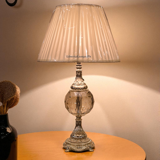 Luminous Grace – Crystal Table Lamp (Pair)