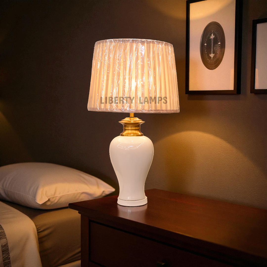 Classic Ceramic Elegance Table Lamp (Pair)