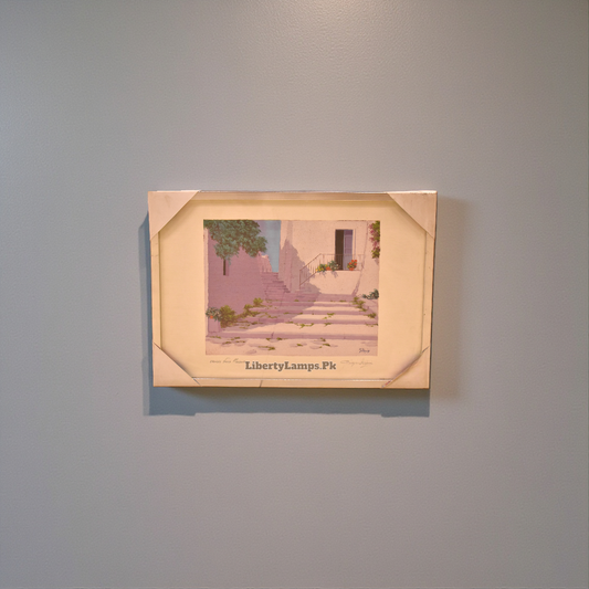 Tranquil View – Scenery in Wooden & Mirror Frame (Single)